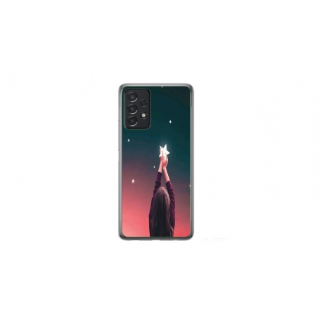 Husa personalizata tip carcasa HQPrint pentru Samsung Galaxy A32, model Star stealing, multicolor, S1D1M0292