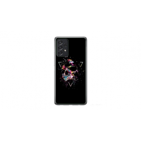 Husa personalizata tip carcasa HQPrint pentru Samsung Galaxy A32, model Colorful 5, multicolor, S1D1M0302