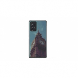 Husa personalizata tip carcasa HQPrint pentru Samsung Galaxy A32 5G, model Big Ben 1, multicolor, S1D1M0013