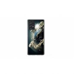 Husa personalizata tip carcasa HQPrint pentru Samsung Galaxy A32 5G, model Cloudy Earth, multicolor, S1D1M0067
