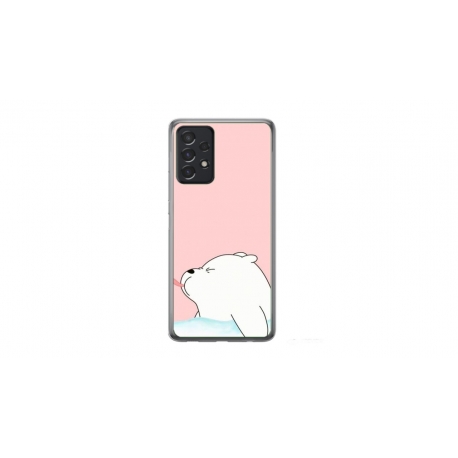 Husa personalizata tip carcasa HQPrint pentru Samsung Galaxy A32 5G, model Bears 4, multicolor, S1D1M0144