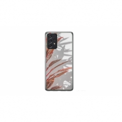 Husa personalizata tip carcasa HQPrint pentru Samsung Galaxy A32 5G, model Leaf Design 4, multicolor, S1D1M0155