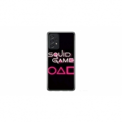 Husa personalizata tip carcasa HQPrint pentru Samsung Galaxy A32 5G, model Squid Game 4, multicolor, S1D1M0176