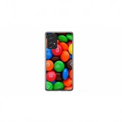 Husa personalizata tip carcasa HQPrint pentru Samsung Galaxy A32 5G, model MandM, multicolor, S1D1M0257