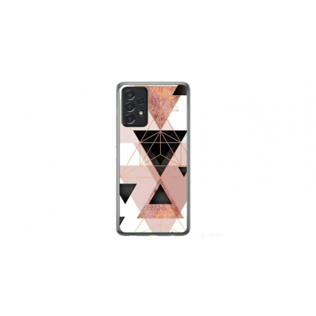 Husa personalizata tip carcasa HQPrint pentru Samsung Galaxy A32 5G, model Abstract 5, multicolor, S1D1M0368