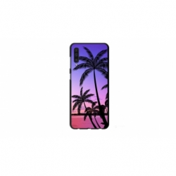 Husa personalizata tip carcasa HQPrint pentru Samsung Galaxy A50, model Beach View 2, multicolor, S1D1M0137
