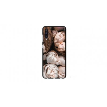 Husa personalizata tip carcasa HQPrint pentru Samsung Galaxy A50, model Flowers 6, multicolor, S1D1M0139