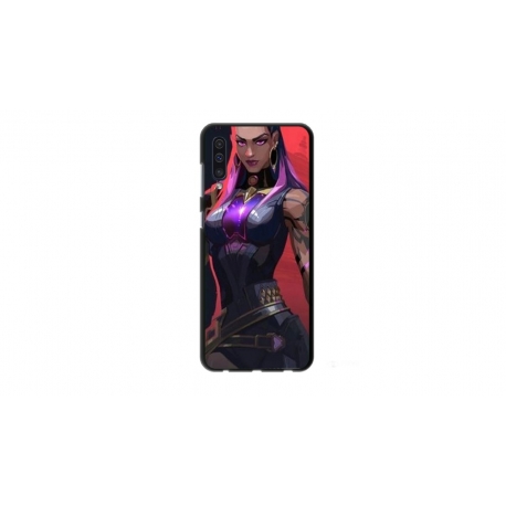Husa personalizata tip carcasa HQPrint pentru Samsung Galaxy A50, model Valorant, multicolor, S1D1M0157