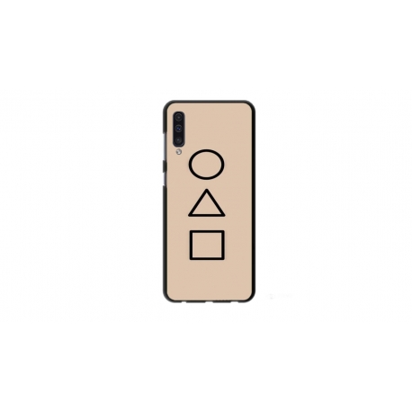 Husa personalizata tip carcasa HQPrint pentru Samsung Galaxy A50, model Squid Game 1, multicolor, S1D1M0173