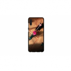 Husa personalizata tip carcasa HQPrint pentru Samsung Galaxy A50, model Squid Game 12, multicolor, S1D1M0184