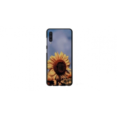 Husa personalizata tip carcasa HQPrint pentru Samsung Galaxy A50, model Sunflower 1, multicolor, S1D1M0193