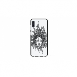 Husa personalizata tip carcasa HQPrint pentru Samsung Galaxy A50, model Medusa 2, multicolor, S1D1M0230