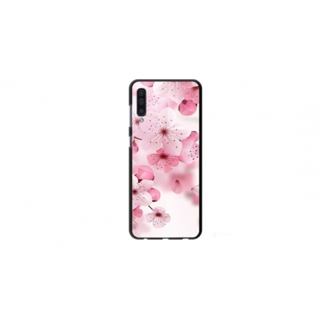 Husa personalizata tip carcasa HQPrint pentru Samsung Galaxy A50, model Flowers 17, multicolor, S1D1M0241