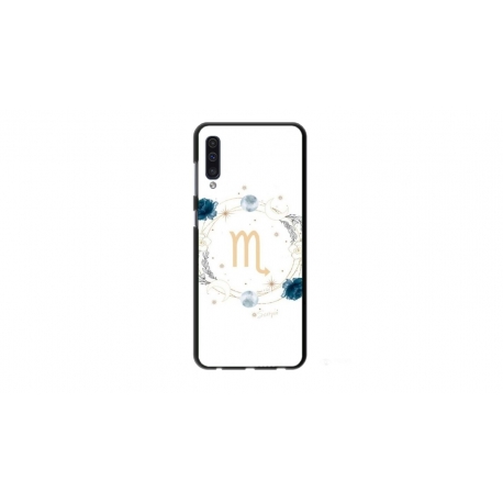 Husa personalizata tip carcasa HQPrint pentru Samsung Galaxy A50, model Zodiac Circle, multicolor, S1D1M0349