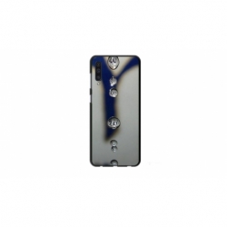 Husa personalizata tip carcasa HQPrint pentru Samsung Galaxy A50, model Droplets, multicolor, S1D1M0353