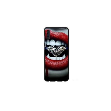 Husa personalizata tip carcasa HQPrint pentru Samsung Galaxy A50, model Diamond Vampire, multicolor, S1D1M0370