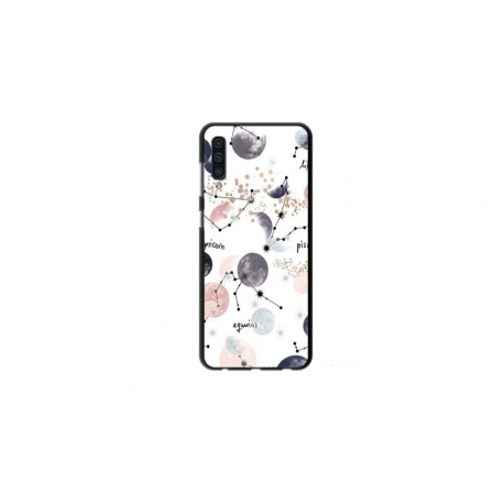 Husa personalizata tip carcasa HQPrint pentru Samsung Galaxy A50, model Abstract 6, multicolor, S1D1M0372