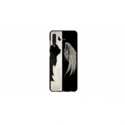 Husa personalizata tip carcasa HQPrint pentru Samsung Galaxy A70, model Angel Wings, multicolor, S1D1M0004