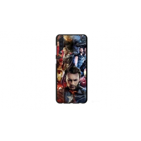 Husa personalizata tip carcasa HQPrint pentru Samsung Galaxy A70, model Avengers Endgame, multicolor, S1D1M0009