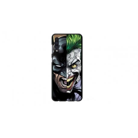 Husa personalizata tip carcasa HQPrint pentru Samsung Galaxy A70, model Batman VS Joker, multicolor, S1D1M0012