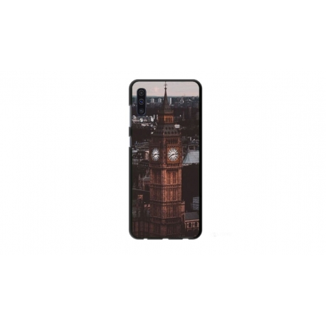 Husa personalizata tip carcasa HQPrint pentru Samsung Galaxy A70, model Big Ben 2, multicolor, S1D1M0014
