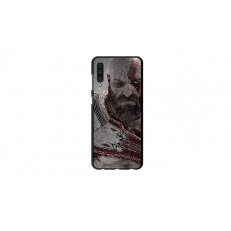 Husa personalizata tip carcasa HQPrint pentru Samsung Galaxy A70, model God of War 2, multicolor, S1D1M0081