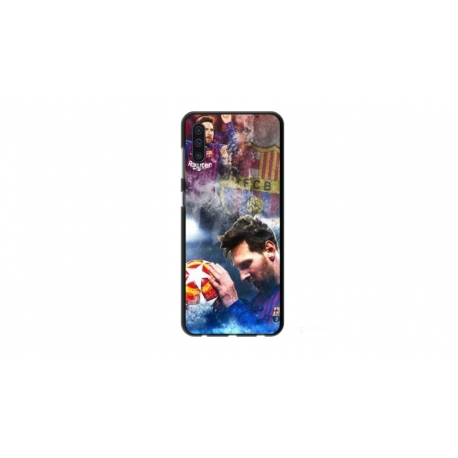 Husa personalizata tip carcasa HQPrint pentru Samsung Galaxy A70, model Messi 1, multicolor, S1D1M0122