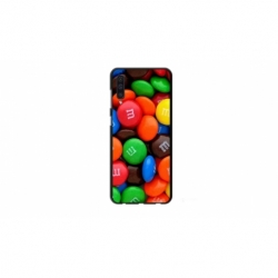 Husa personalizata tip carcasa HQPrint pentru Samsung Galaxy A70, model MandM, multicolor, S1D1M0257