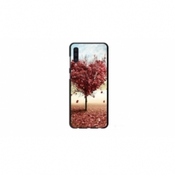 Husa personalizata tip carcasa HQPrint pentru Samsung Galaxy A70, model Heart Tree, multicolor, S1D1M0293