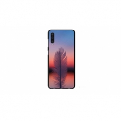Husa personalizata tip carcasa HQPrint pentru Samsung Galaxy A70, model Fulg, multicolor, S1D1M0309