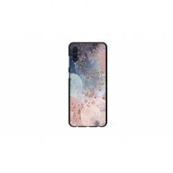 Husa personalizata tip carcasa HQPrint pentru Samsung Galaxy A70, model Abstract 2, multicolor, S1D1M0335