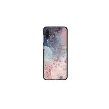 Husa personalizata tip carcasa HQPrint pentru Samsung Galaxy A70, model Abstract 2, multicolor, S1D1M0335