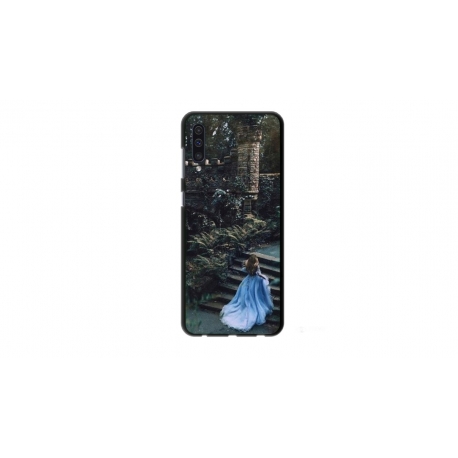 Husa personalizata tip carcasa HQPrint pentru Samsung Galaxy A70, model Bride, multicolor, S1D1M0338