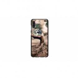 Husa personalizata tip carcasa HQPrint pentru Samsung Galaxy A70, model Abstract 4, multicolor, S1D1M0339