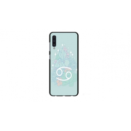 Husa personalizata tip carcasa HQPrint pentru Samsung Galaxy A70, model Gemini, multicolor, S1D1M0342