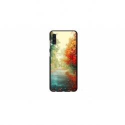 Husa personalizata tip carcasa HQPrint pentru Samsung Galaxy A70, model Nice View 15, multicolor, S1D1M0383