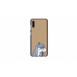 Husa personalizata tip carcasa HQPrint pentru Samsung Galaxy A50s, model Tired Bunny, multicolor, S1D1M0027