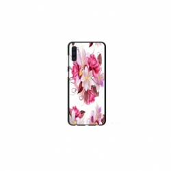 Husa personalizata tip carcasa HQPrint pentru Samsung Galaxy A50s, model Flowers 4, multicolor, S1D1M0040