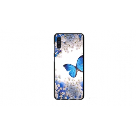 Husa personalizata tip carcasa HQPrint pentru Samsung Galaxy A50s, model Butterfly 4, multicolor, S1D1M0041