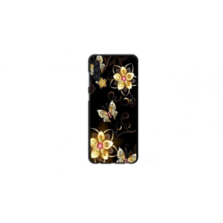 Husa personalizata tip carcasa HQPrint pentru Samsung Galaxy A50s, model Butterfly 5, multicolor, S1D1M0042
