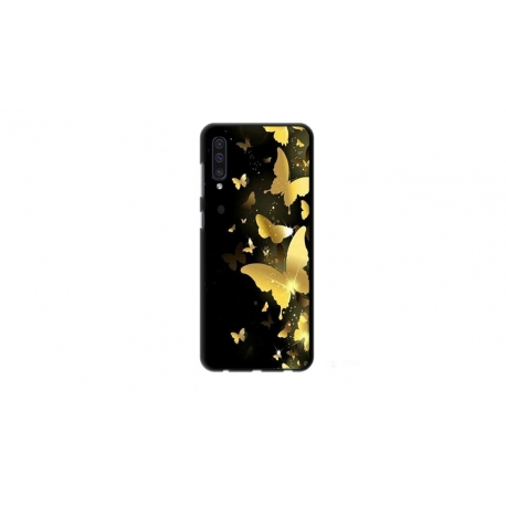 Husa personalizata tip carcasa HQPrint pentru Samsung Galaxy A50s, model Butterfly 6, multicolor, S1D1M0045