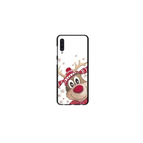 Husa personalizata tip carcasa HQPrint pentru Samsung Galaxy A50s, model Reindeer 3, multicolor, S1D1M0053