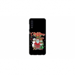 Husa personalizata tip carcasa HQPrint pentru Samsung Galaxy A50s, model Covid Christmas, multicolor, S1D1M0054