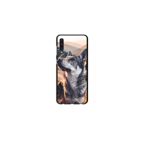 Husa personalizata tip carcasa HQPrint pentru Samsung Galaxy A50s, model Dog 1, multicolor, S1D1M0064