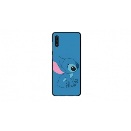 Husa personalizata tip carcasa HQPrint pentru Samsung Galaxy A50s, model Blue Stich, multicolor, S1D1M0192