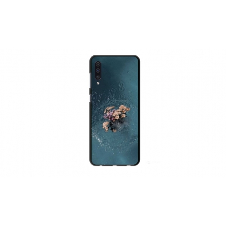 Husa personalizata tip carcasa HQPrint pentru Samsung Galaxy A50s, model Flowers 15, multicolor, S1D1M0215
