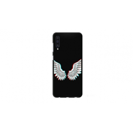 Husa personalizata tip carcasa HQPrint pentru Samsung Galaxy A50s, model Angel, multicolor, S1D1M0219