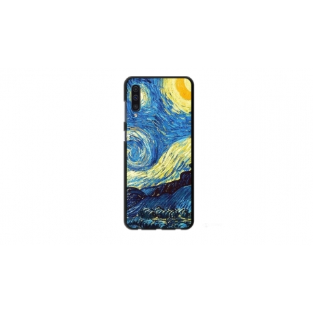 Husa personalizata tip carcasa HQPrint pentru Samsung Galaxy A50s, model Van Gogh, multicolor, S1D1M0238