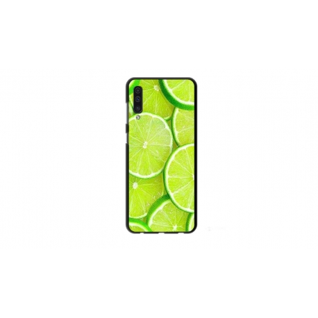 Husa personalizata tip carcasa HQPrint pentru Samsung Galaxy A50s, model Lime, multicolor, S1D1M0253