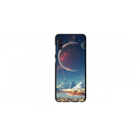 Husa personalizata tip carcasa HQPrint pentru Samsung Galaxy A50s, model Alien Planet, multicolor, S1D1M0264